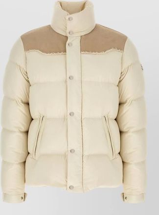 Moncler verine down jacket high collar design