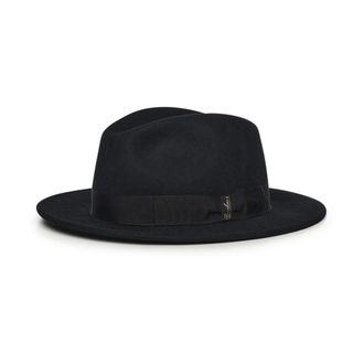 Borsalino Accessories, male, Black, 58 CM, Macho Felt Hat