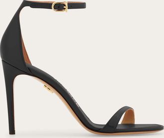 Ferragamo Women Strappy stiletto sandal Black Size 10.5