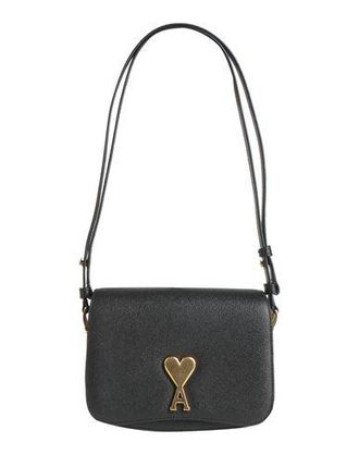 SALE【AMI】レザー スリングバック Black Ami Crossbody Bags / Crossbody Purses: Shop at $269.00
