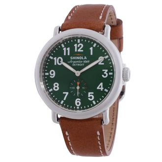 Shinola Runwell Quartz Green Dial Mens Watch S0110000026