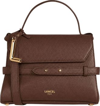 Lancel Faubourg Sac Port&eacute; Main - Dames - Handtassen - Bruin - ONE Size - Leer - Tassen
