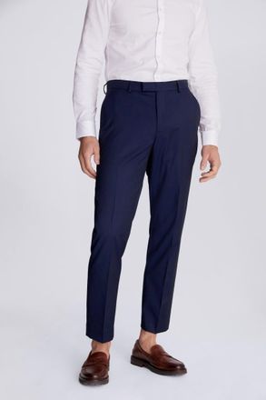 Moss Regular Fit Ink Stretch Trousers