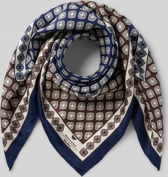 Max Mara Tuch aus reiner Seide Modell WKAONESTO in Dunkelblau, Gr&ouml;&szlig;e 1