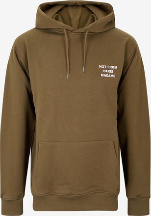 Drôle de Monsieur Kapuzen-Sweatshirt aus Molton Le Hoodie Slogan