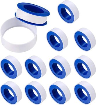OEM [mai Usato]nastro Sigillante, Nastro Di Marcatura Industriale, Nastro Sigillante In Teflon Per Tubi, Rotolo Di Nastro Sigillante Per Tubi Da 12 Mm X 1