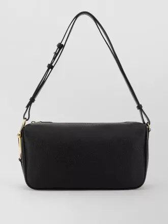 Gucci leather half horsebit medium shoulder bag