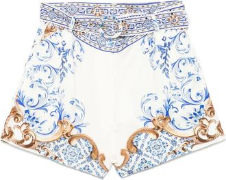 Camilla Shorts con stampa - Bianco