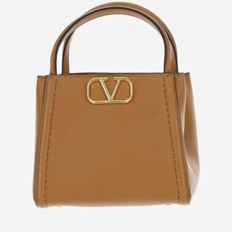 Valentino Garavani Alltime Small Handbag Made Of Grained Calf Leather