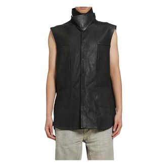 Rick Owens Hombre, Chaquetas, Negro, Talla: L