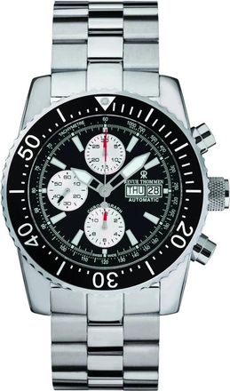 Revue Thommen Duikhorloge Chronograaf - Heren - Horloges - Zwart - ONE Size - Accessoires