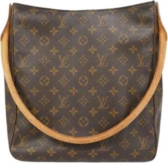 Louis Vuitton Pre-owned Shoulder Bags, female, Brown, Size: ONE SIZE Pre-owned Looping GM Shoulder Bag