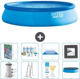 Intex Piscina Easy Set Redonda - 457x107 Cm - 9-piezas S581