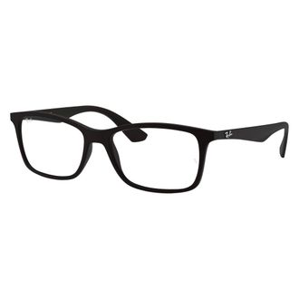 Ray-Ban Glasses, unisex, Black, Size: 56 MM 0Rx7047