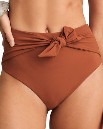 Reiss Hallie High Waisted Bikini Bottom