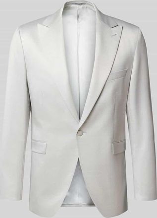 Wilvorst Sakko mit Brustleistentasche in Silber, Gr&ouml;&szlig;e 102