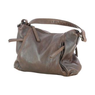 Bear Design Dames, Tassen, Bruin, Maat: ONE Size Leer