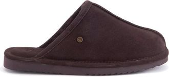 Warmbat Barron Heren Su&egrave;de Pantoffels - Heren - Pantoffels - Bruin - 40 EU - Su&egrave;de - Schoenen