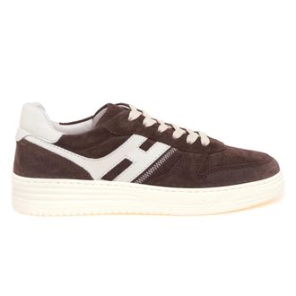 Hogan H630 Sneaker - Heren - Sneakers - Bruin - 41 EU - Leer - Schoenen