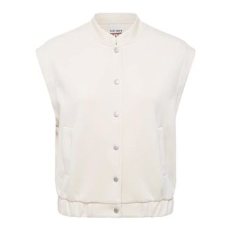 Ichi Ichi - Gilets - Dames - Jassen - Beige - Maat: L