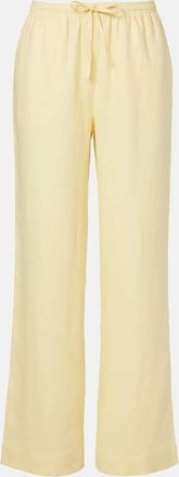 Asceno Aurelia linen wide-leg pants