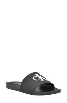Calvin Klein Arin 2 Slide Sandal in Black at Nordstrom Rack, Size 10
