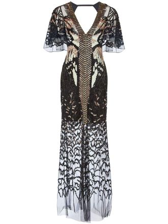 Temperley London Atlas maxi dress - Black