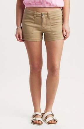 Unionbay Delaney Stretch Twill Shorts in Sandy Brown at Nordstrom Rack, Size 11