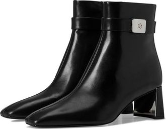 Tory Burch Georgia Ankle Boot 55mm Womens Boots Perfect Black : 10.5 M, Leather