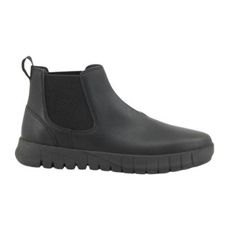 Geox Heren, Schoenen, Zwart, Maat: 45 EU Leer