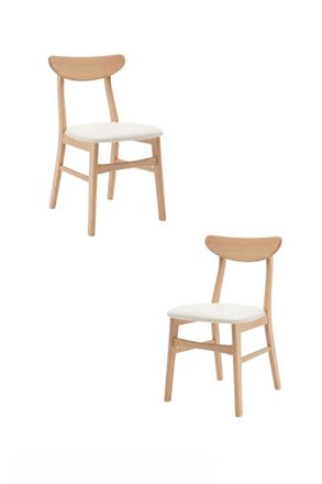 Regalos Miguel Sillas Comedor - Pack 2 Silla Zenit - Beige