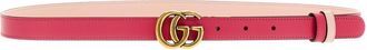Gucci Fuchsia Solid Reversible Belt
