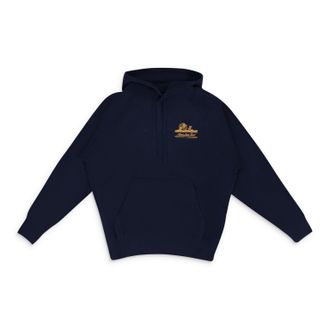 Aim&eacute; Leon Dore Blue Unisphere Hoodie