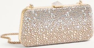 Valentino Garavani Minaudiere Carry Secrets Con Strass Donna CRYSTAL/HONEY UNI