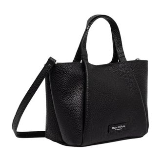 Marc O'Polo Bolso Cruzado de Piel Texturizada - Bags - Mujer - Negro - ONE SIZE