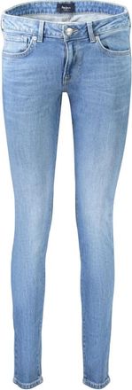 Pepe Jeans London Soho Low-Rise Skinny Jeans - Dames - Skinny Jeans - Blauw - W30 L32 - Katoen - Jeans