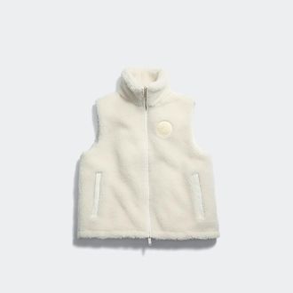 Canada Goose Soren Fleece Vest (Women, Bone, XS)