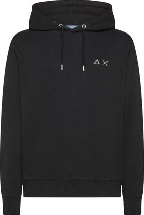 Sun 68 Hoodies & sweatvesten, Heren, Zwart, XL, Katoen, Sweatshirts & Hoodies