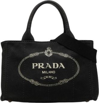 Prada Pre-owned Mini Bags, female, Black, Size: ONE SIZE Pre-owned Satchel