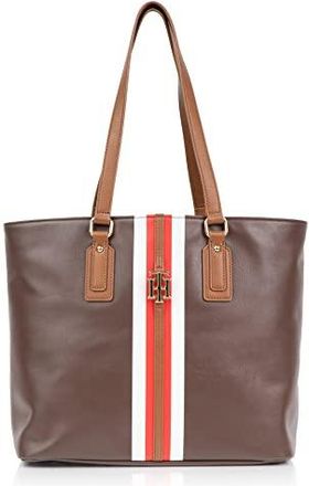 Tommy hilfiger brown handbag sales
