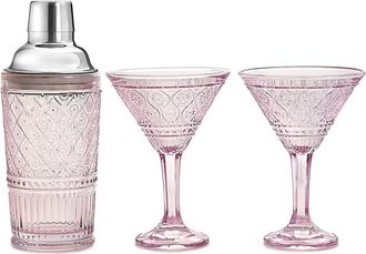 Godinger Claro Cocktail Shaker & Martini Set