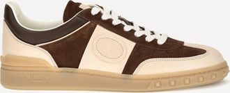 Valentino Garavani Sneakers Upvillage in crosta e vitello nappato Man 39.5