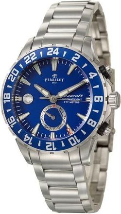 Perrelet Seacraft Automatic Blue Dial Mens Watch A1055/C