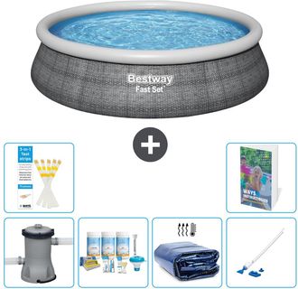 Bestway Piscina Bestway Fast Set Redonda - 457x84 Cm - 7-piezas S310