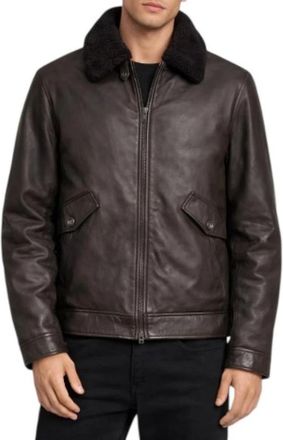 The Jack Leathers Quercia. 06 Leren Jas - Heren - Leren en Su&egrave;de Jassen - Bruin - XL - Leer - Jassen