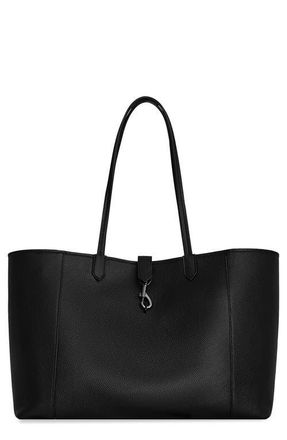 Rebecca Minkoff Megan East/West Leather Tote in Black at Nordstrom
