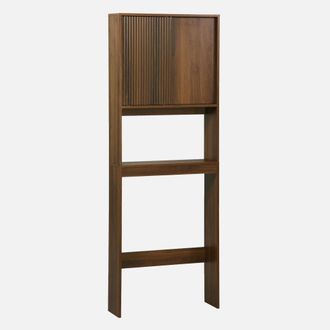 Sweeek Estanter&iacute;a / Mueble Wc Escandinavo Decorado En Madera