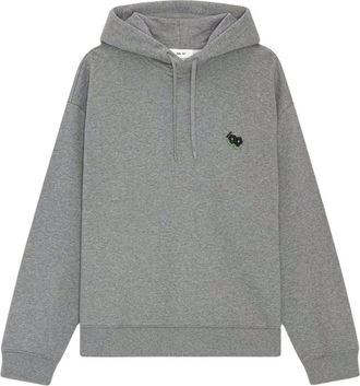Nn.07 David Hoodie - - Sweatshirts & Hoodies - Uomo - Grigio - L