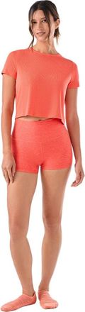 Tavi Cloud Hot Short in Hot Coral Spacedye at Nordstrom, Size X-Small