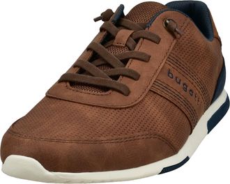 Bugatti Sneaker, Freizeitschuh, Halbschuh, Schnürer mit modischer Perforierung